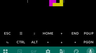 Playing bash Tetris in Termux