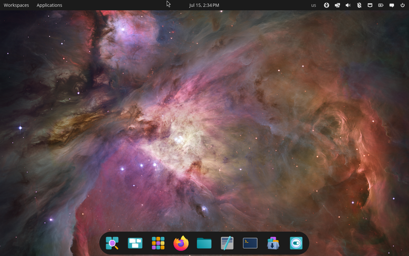 COSMIC desktop on Pop!_OS