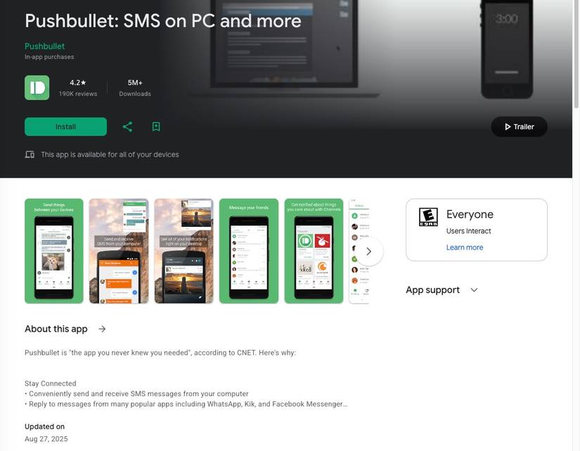 Pushbullet was an indispensable Android App—until the 