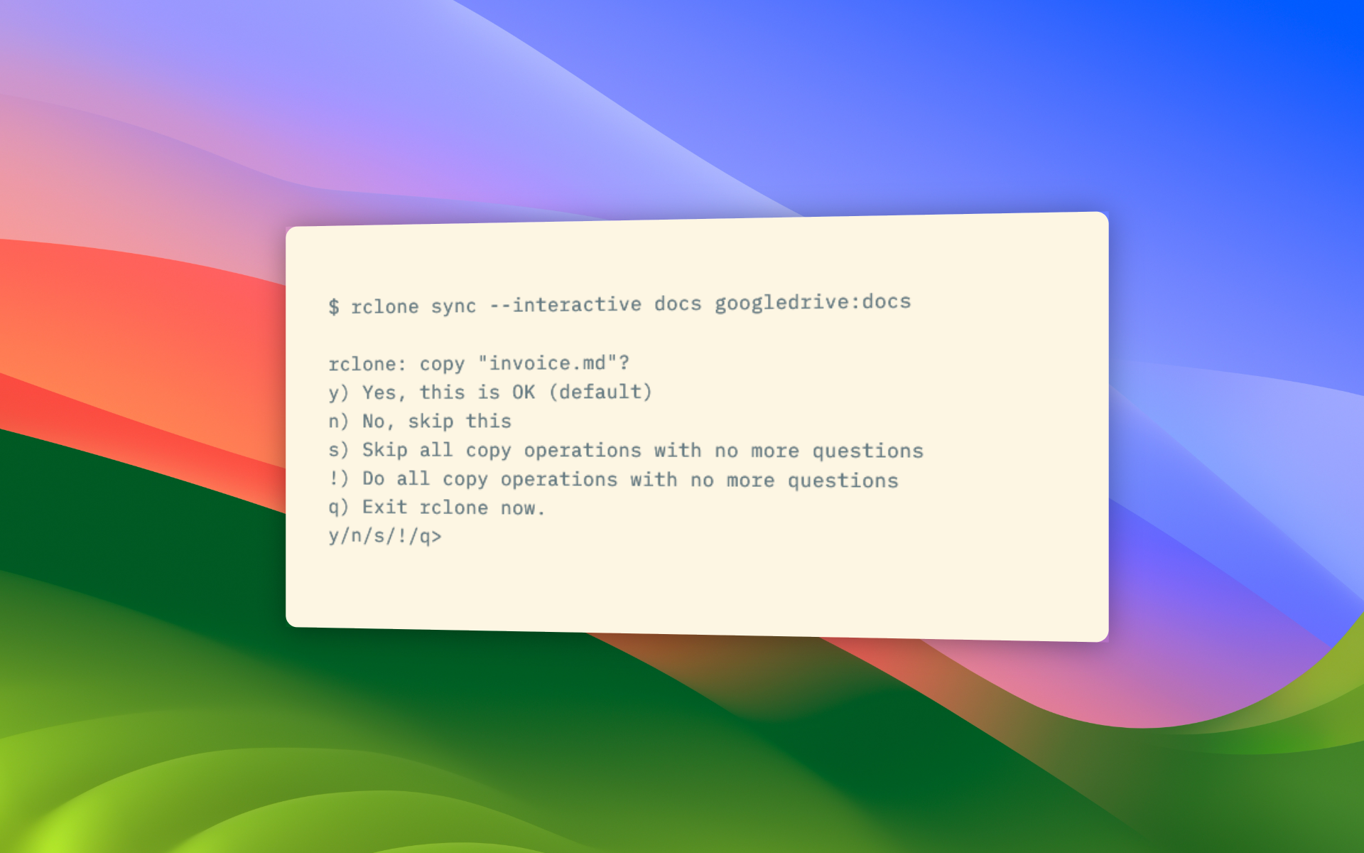 Отказ от Google Drive: терминальный инструмент rclone, который заменил официальное приложение
