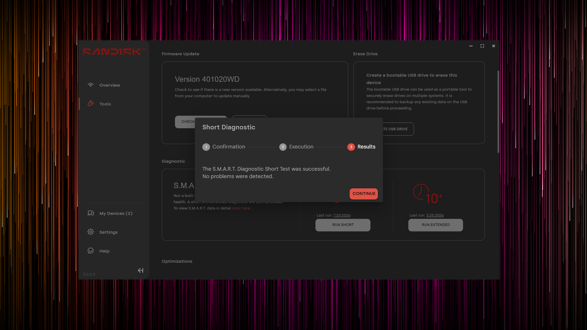 SanDisk Dashboard 03