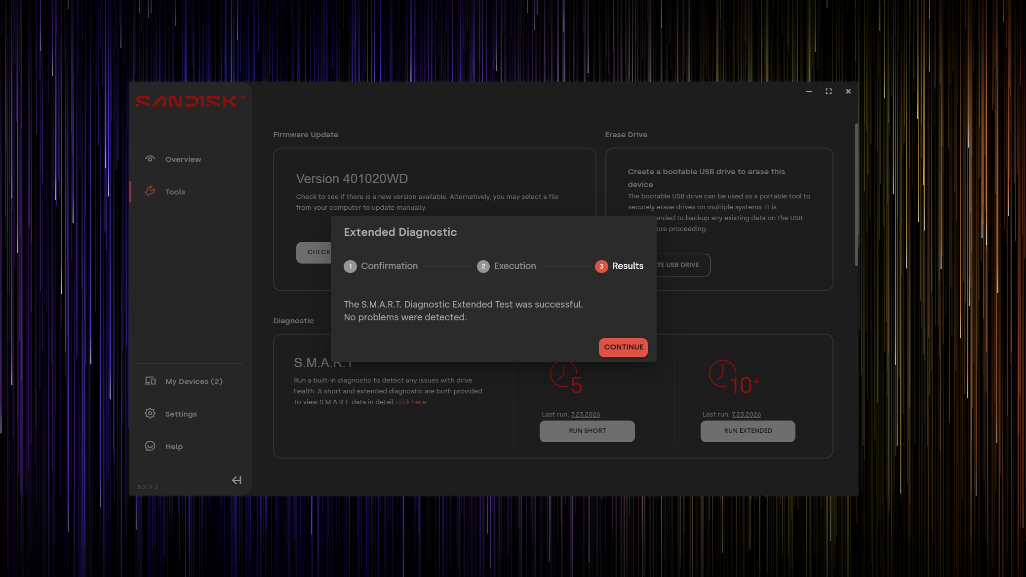 SanDisk Dashboard 04