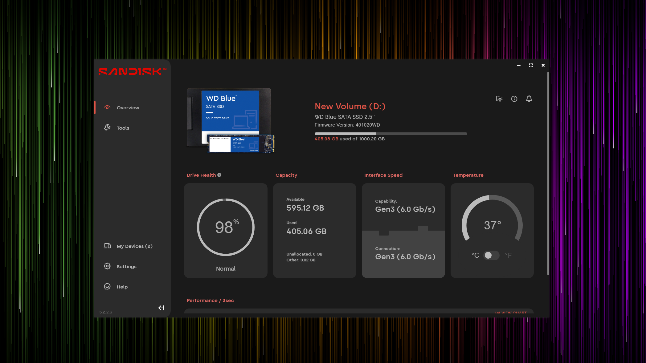 SanDisk Dashboard 05