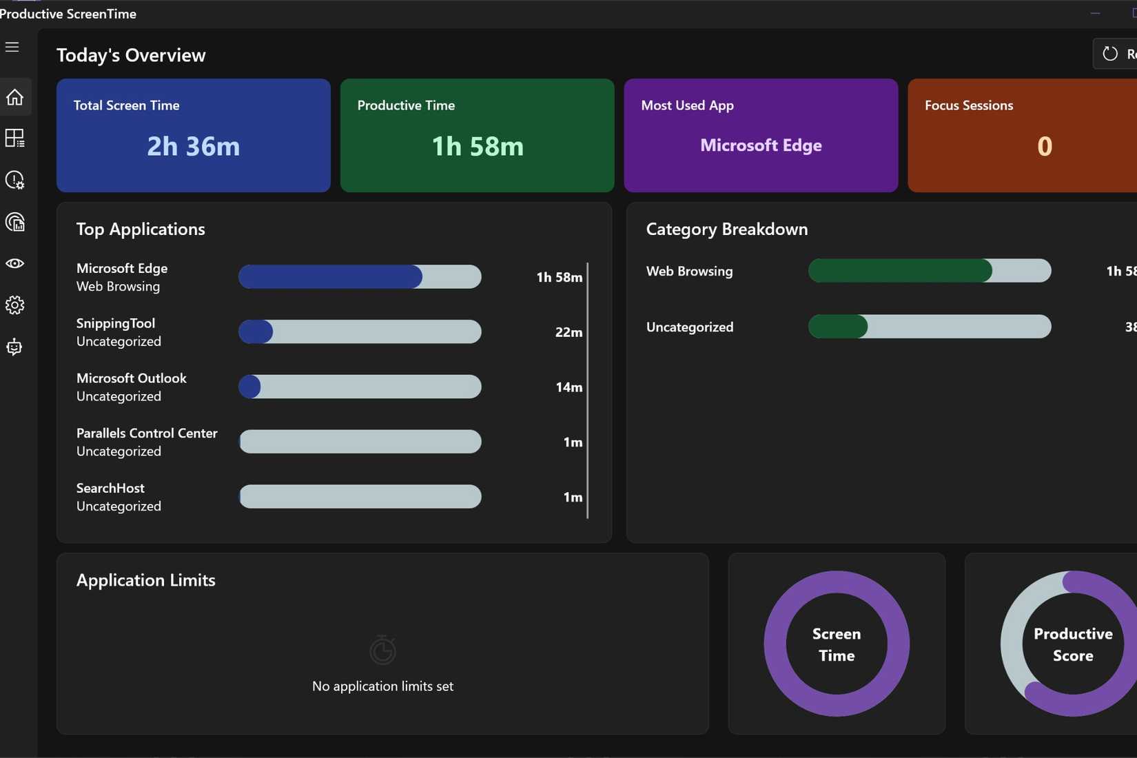 Scolect is a screen time tracker Windows never had.