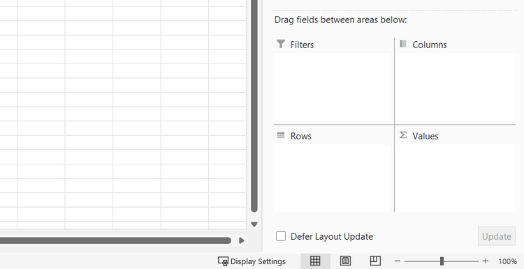 Pivottable Filter Layout How to create and use PivotTables in Microsoft Excel