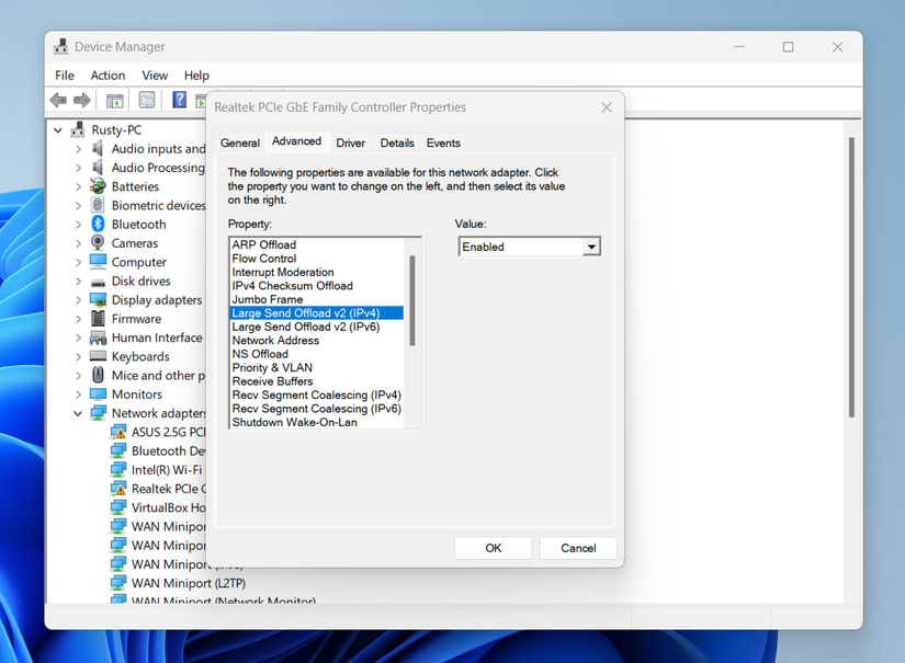 Changing these 4 Windows settings fixed my Ethernet connection's ...