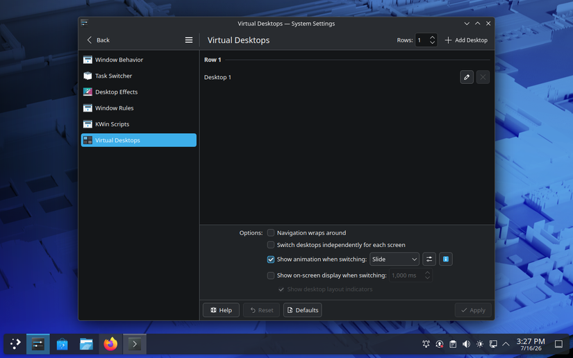 Virtual Desktop in KDE-1