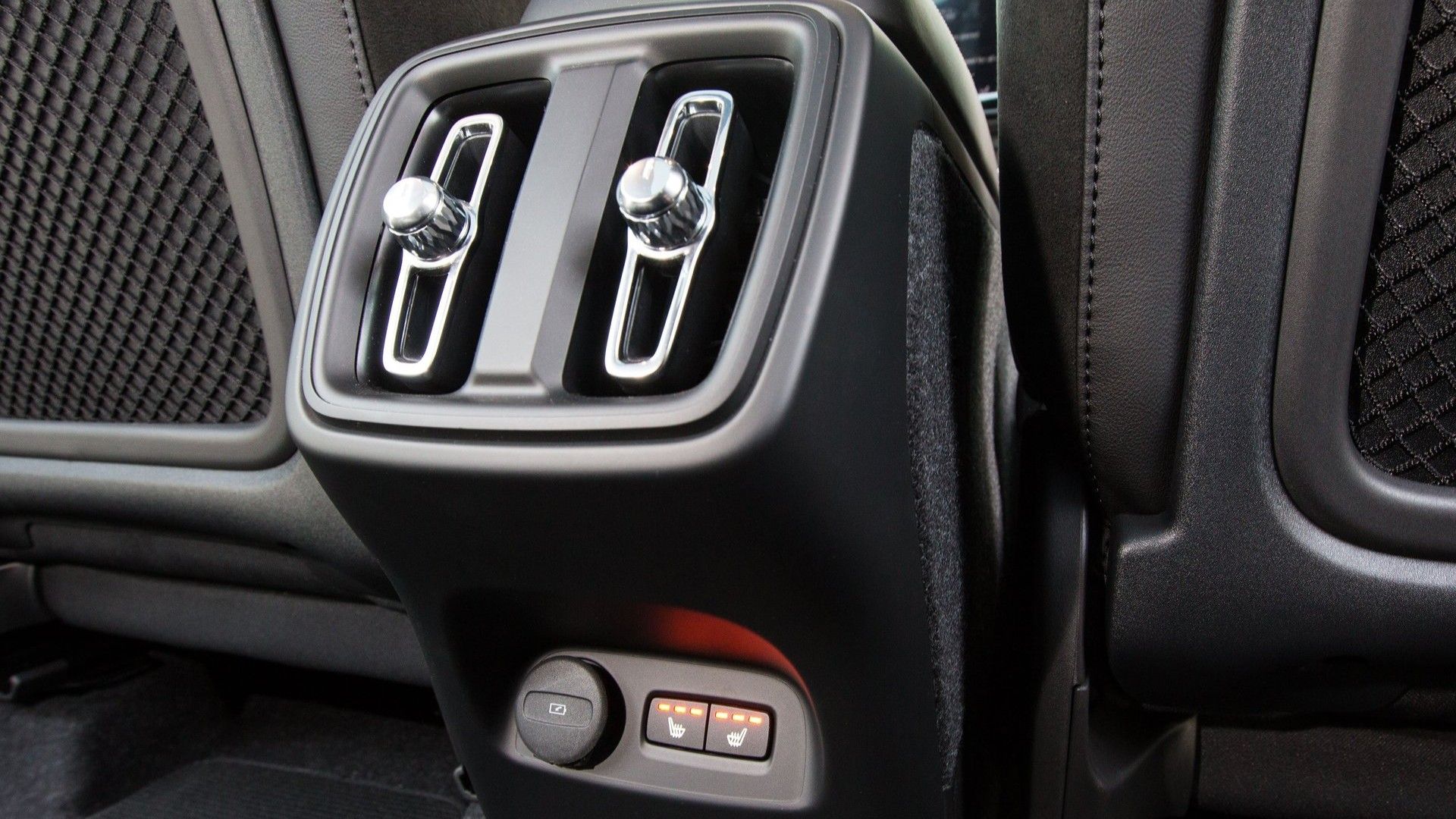 Rear air vents in the 2018 Volvo XC40