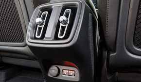 Rear air vents in the 2018 Volvo XC40