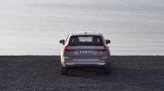 Rear shot of a 2022 Volvo XC60