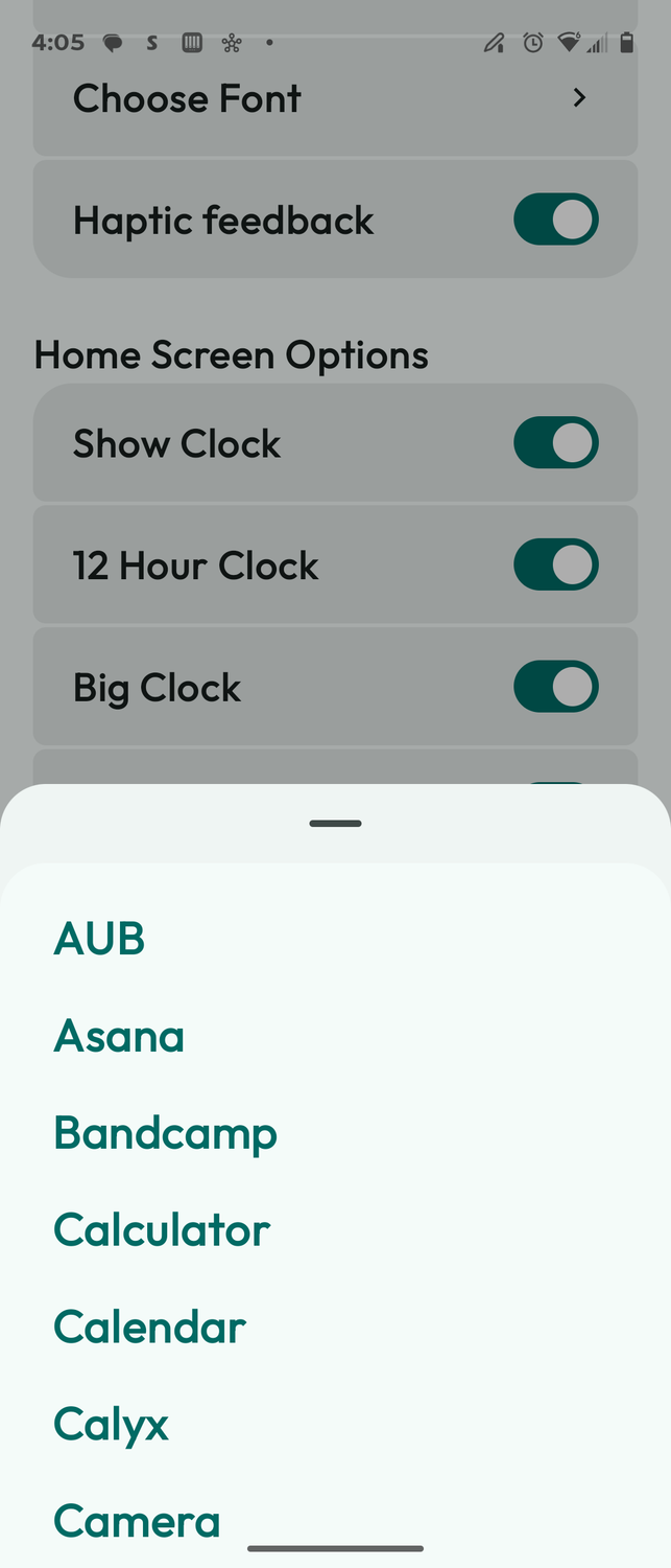 Escape Launcher: открытая текстовая замена для Niagara Launcher на Android — иллюстрация 15 к материалу Escape Launcher: открытая текстовая замена для Niagara Launcher на Android — иллюстрация 15 к материалу