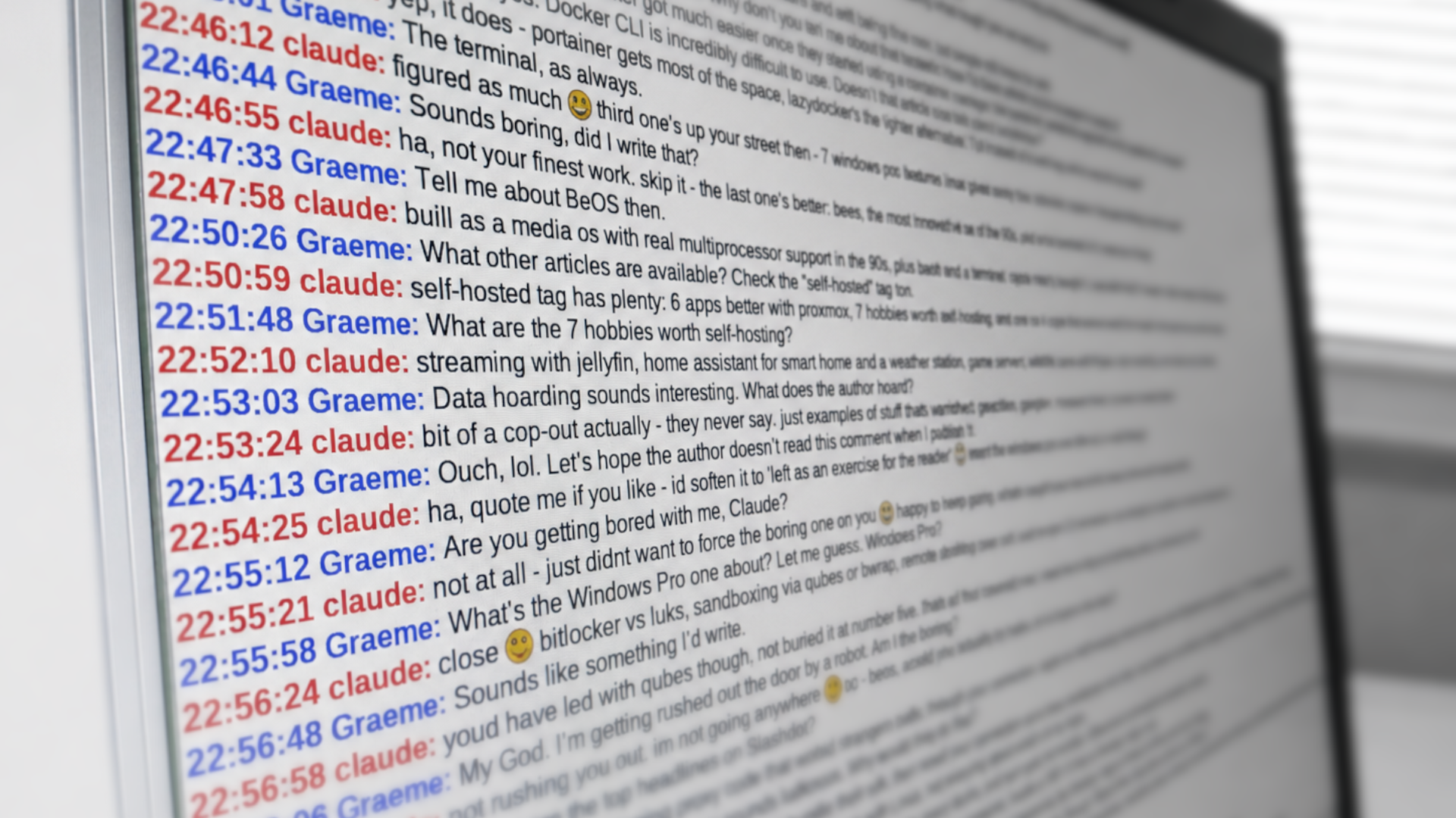AOL killed AIM years ago, but I brought it back and put Claude on my buddy list