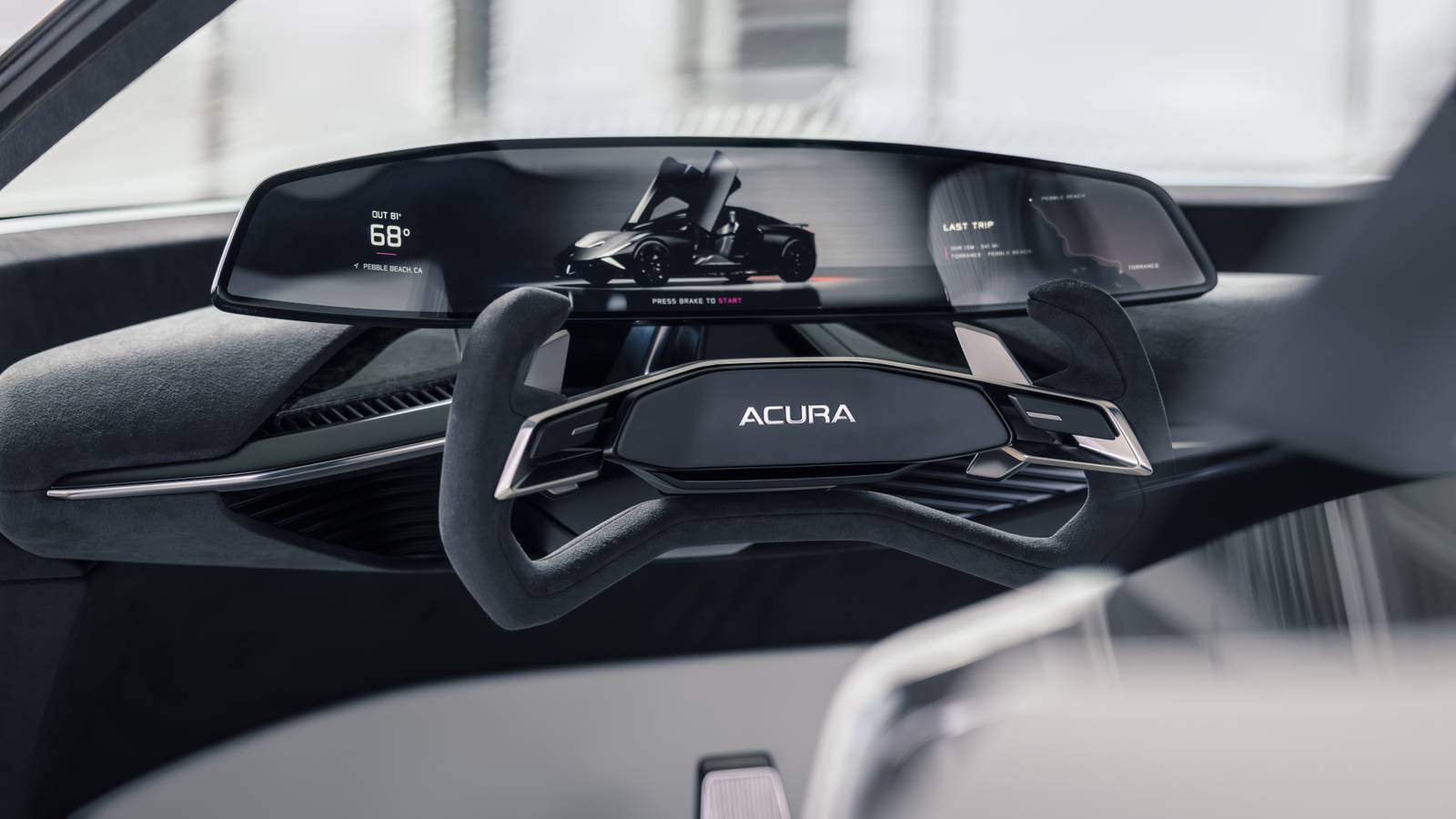 Acura’s NEXERA Concept ditches power seats for a car that adjusts around you