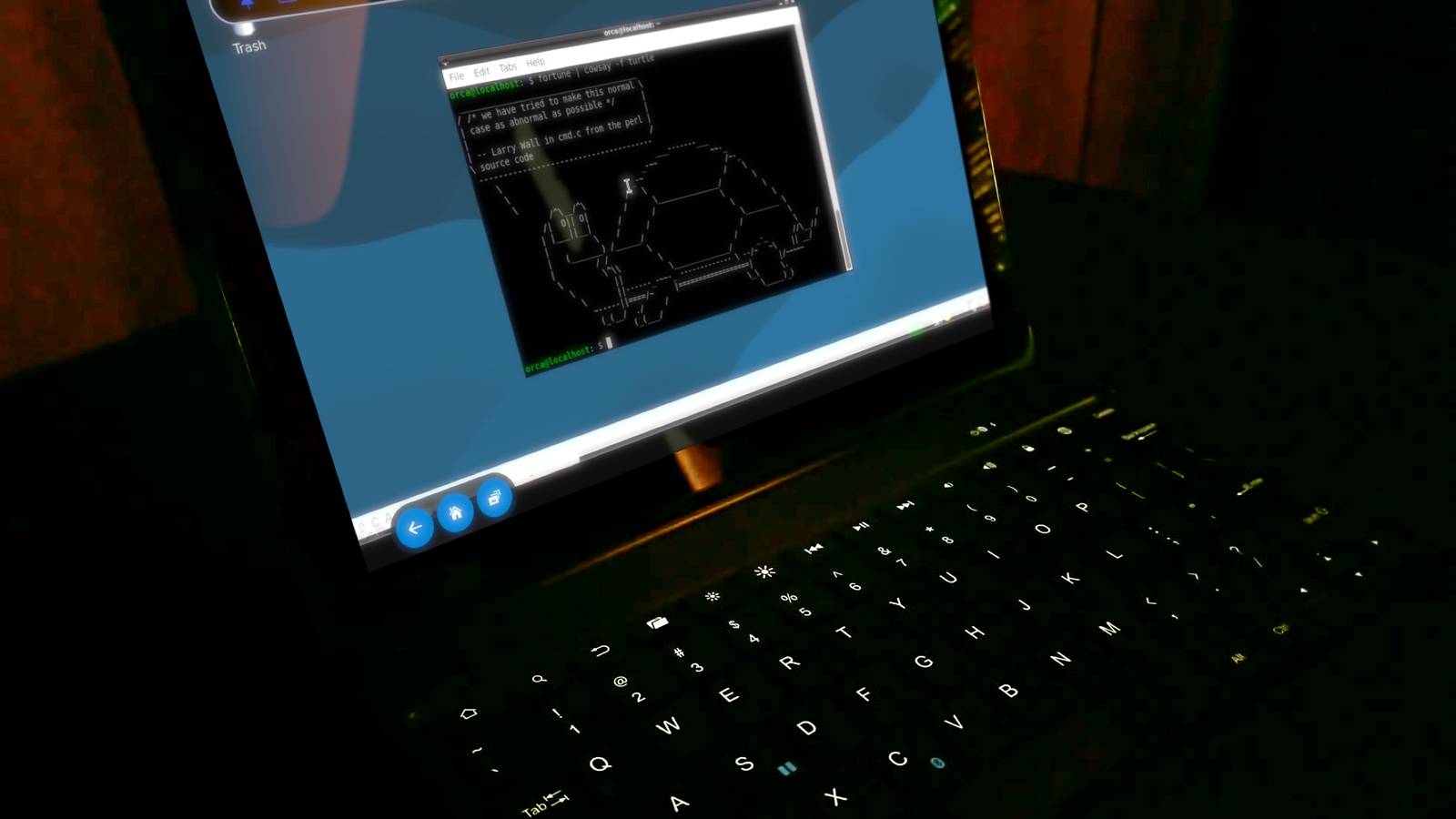 How I turned my old Fire Tablet into a portable Linux terminal