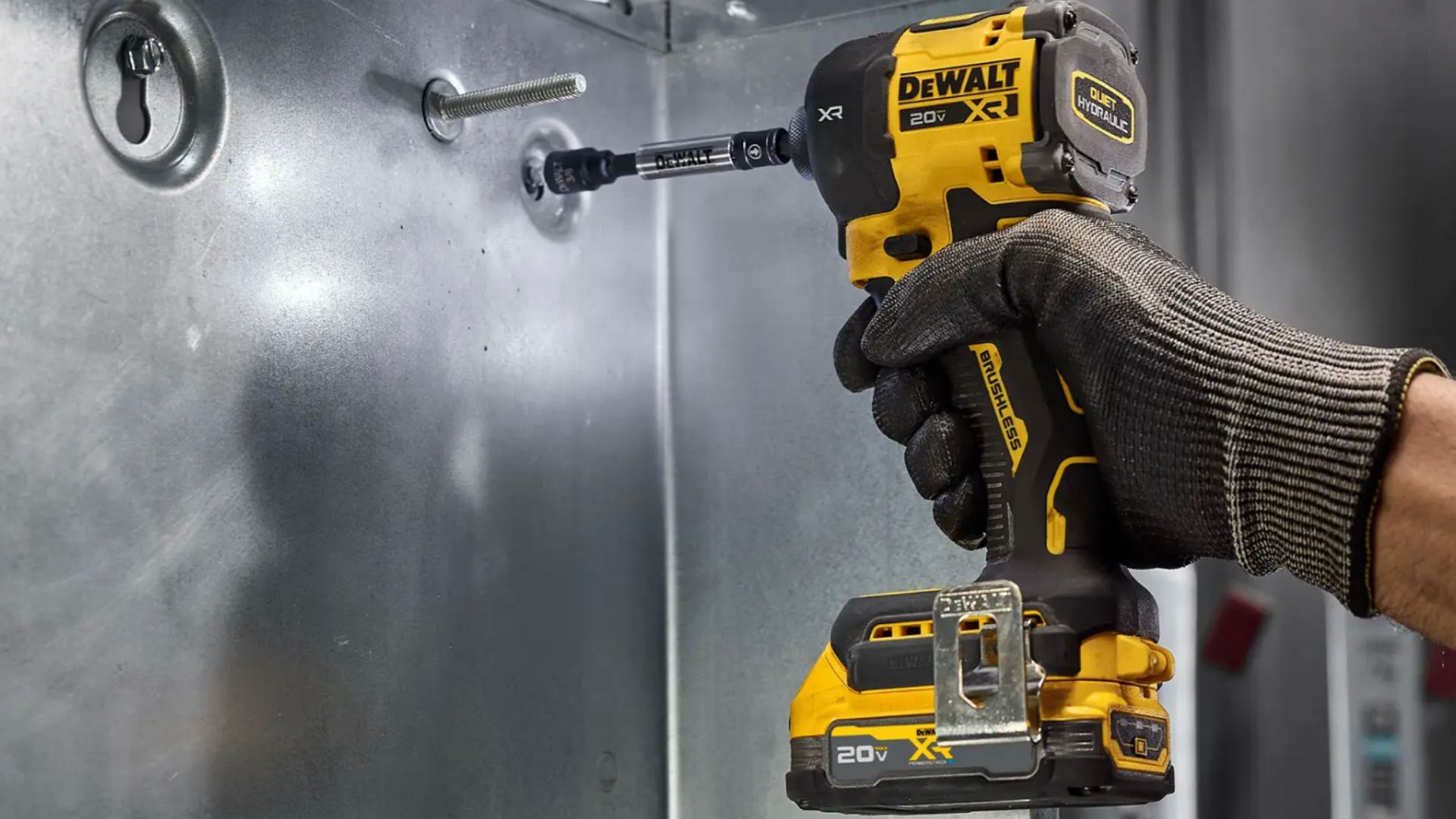 DeWALT quiet hydraulic impact