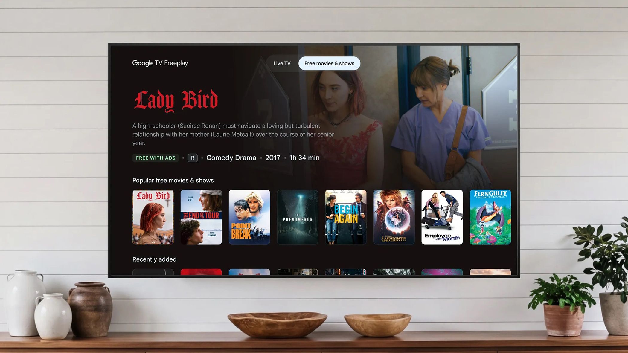 Google TV Freeplay now has on-demand movies and shows, but it still trails rivals in one key category