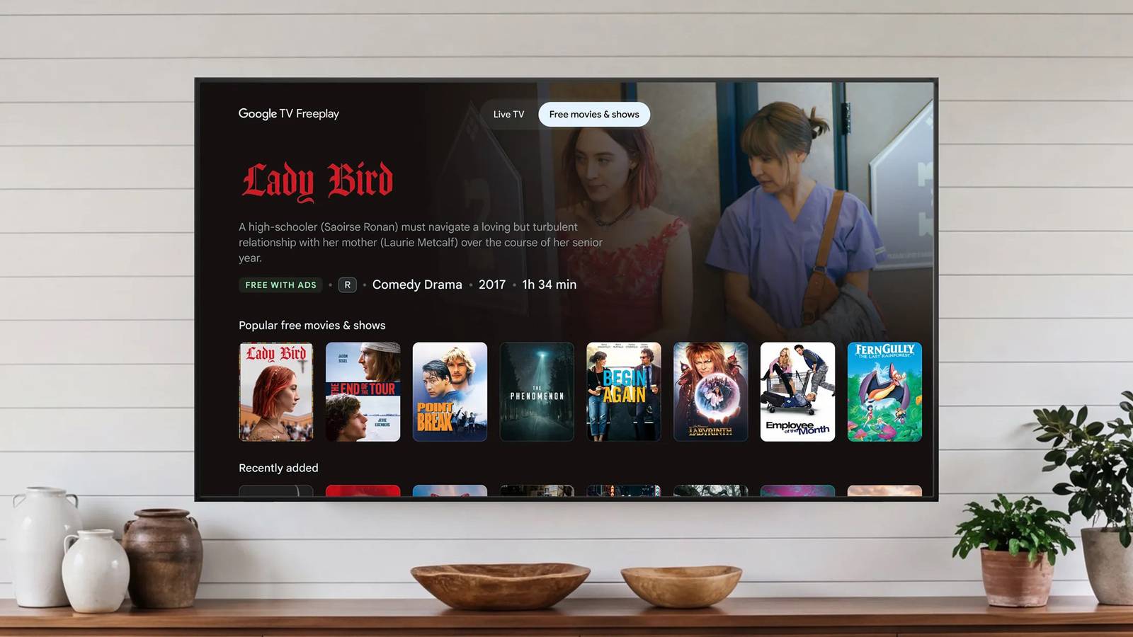 Google TV Freeplay now has on-demand movies and shows, but it still trails rivals in one key category
