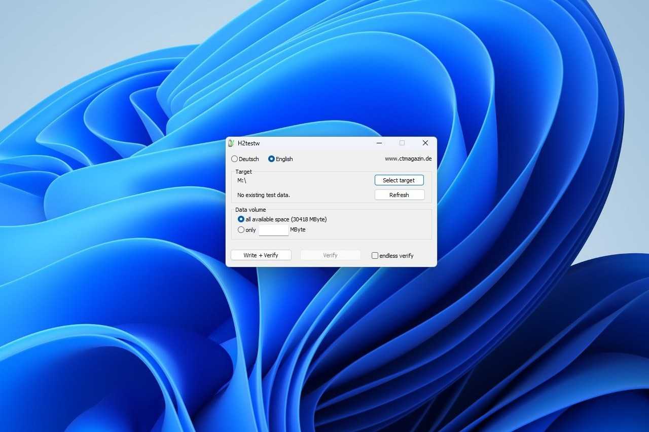 h2testw-window-showing-target-and-data-volume-options-2-1