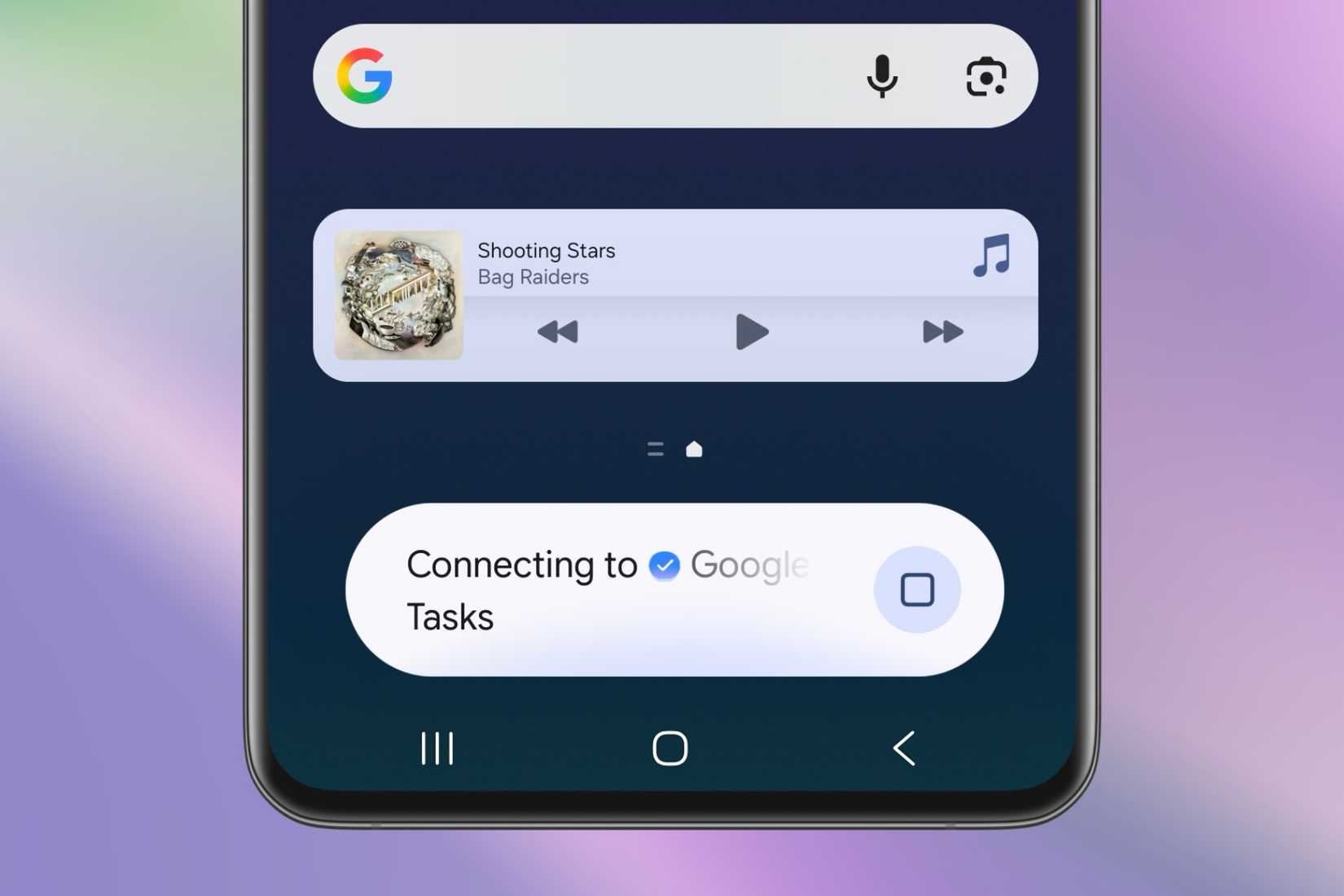 Connected Apps working outside the Gemini app with Google Tasks on an Android device.