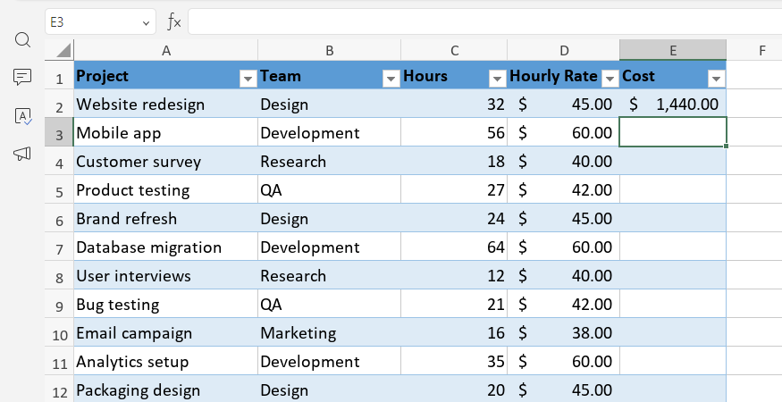 Заменил Excel на ONLYOFFICE Spreadsheet на неделю и заметил неожиданную разницу — иллюстрация 16 к материалу Заменил Excel на ONLYOFFICE Spreadsheet на неделю и заметил неожиданную разницу — иллюстрация 16 к материалу