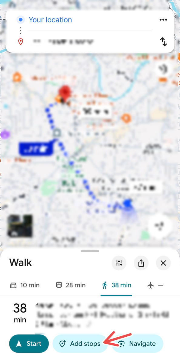 Перемещение остановок в списке Google Maps Сортировка промежуточных пунктов маршрута в Google Maps