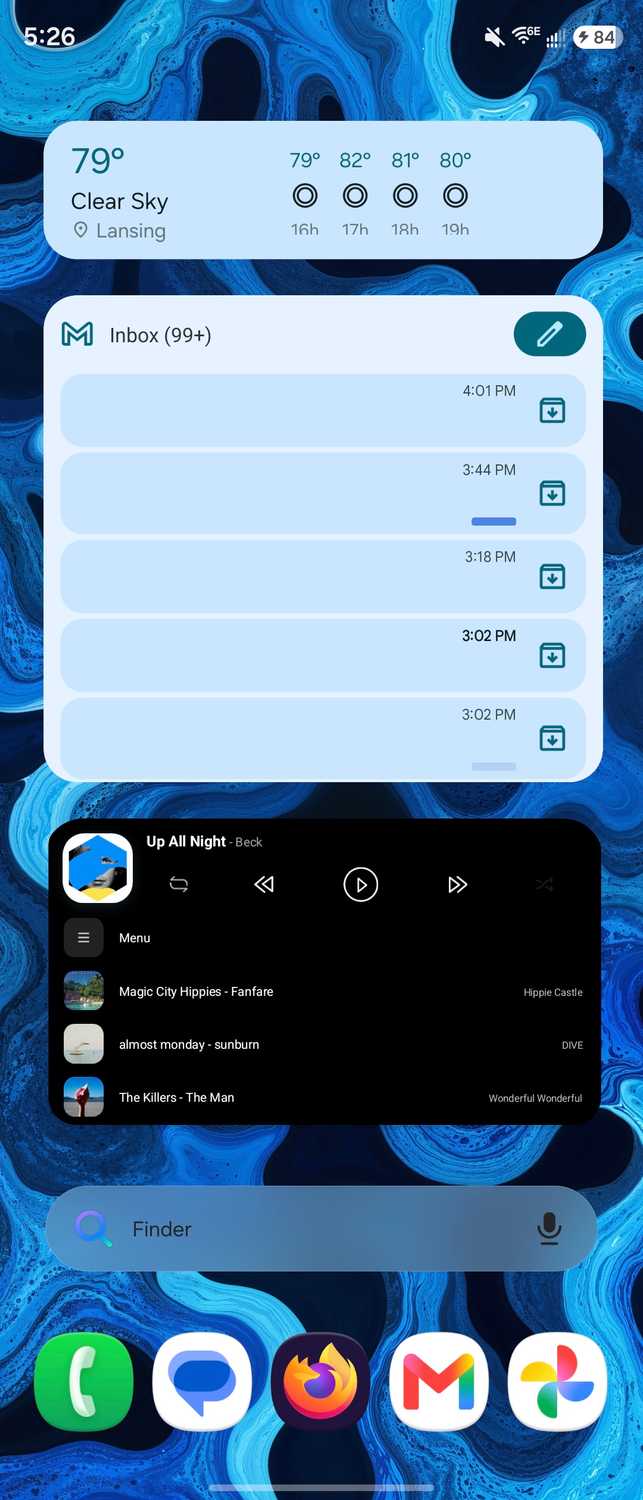 Как эффективно использовать виджеты на Android: личный опыт Screenshot_20260811_172620_One UI Home