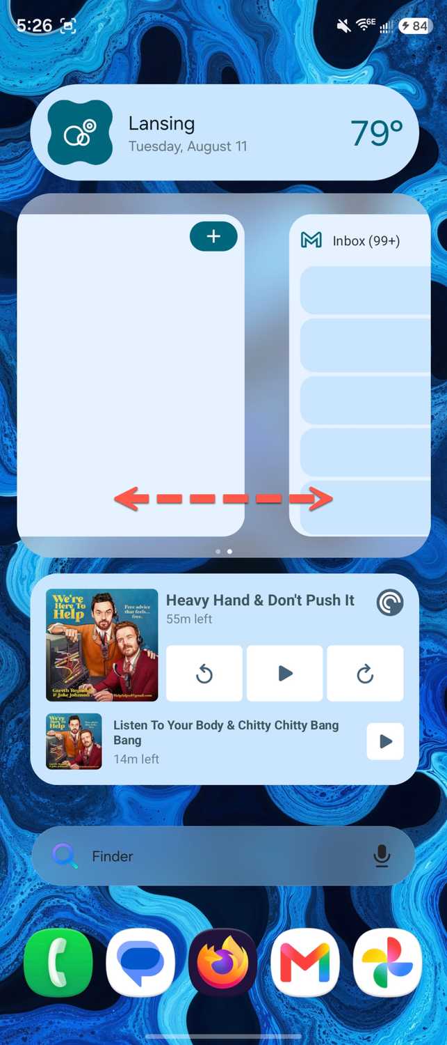 Как эффективно использовать виджеты на Android: личный опыт Screenshot_20260811_172651_One UI Home