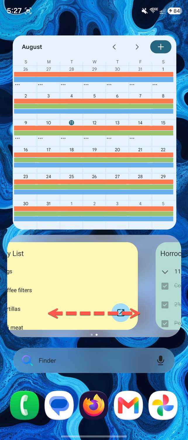 Как эффективно использовать виджеты на Android: личный опыт Screenshot_20260811_172704_One UI Home