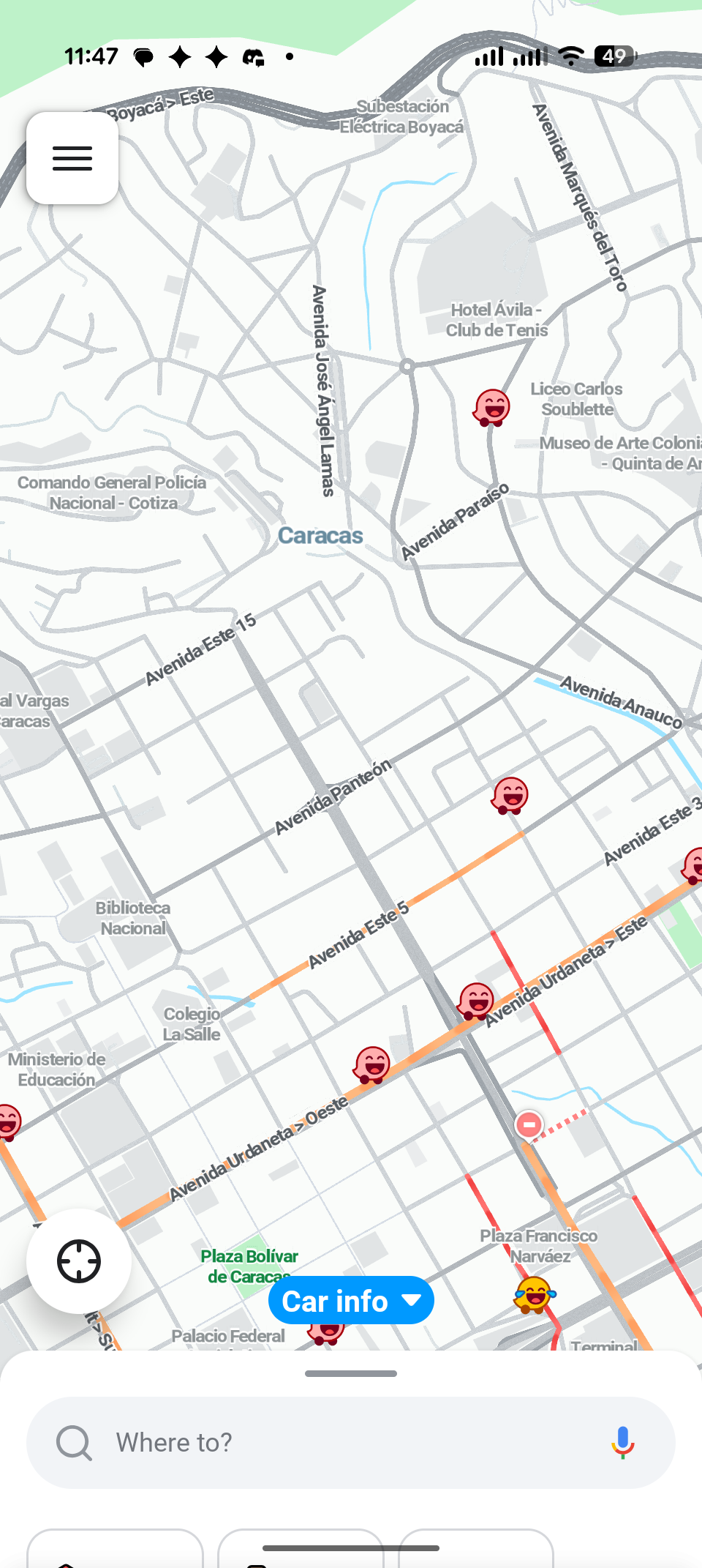 функции Waze в Android Auto — иллюстрация 11 к материалу