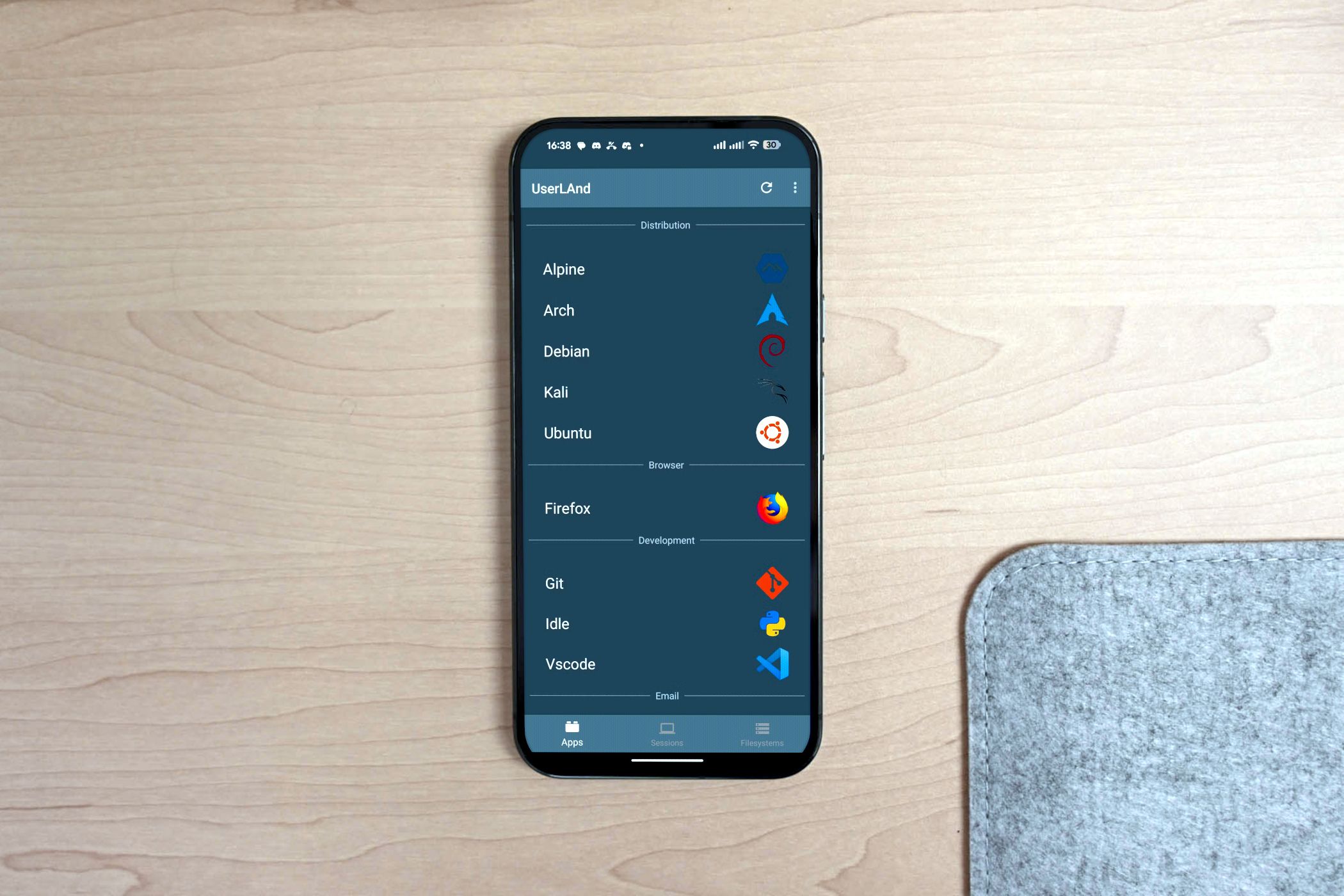 UserLAnd gives you a real Linux distro on Android—without Termux's compromises