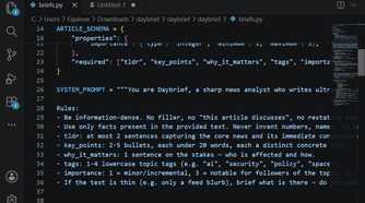 VS Code showing the prompt.