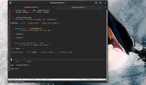 Writing a basic stopwatch app in python on Debian.