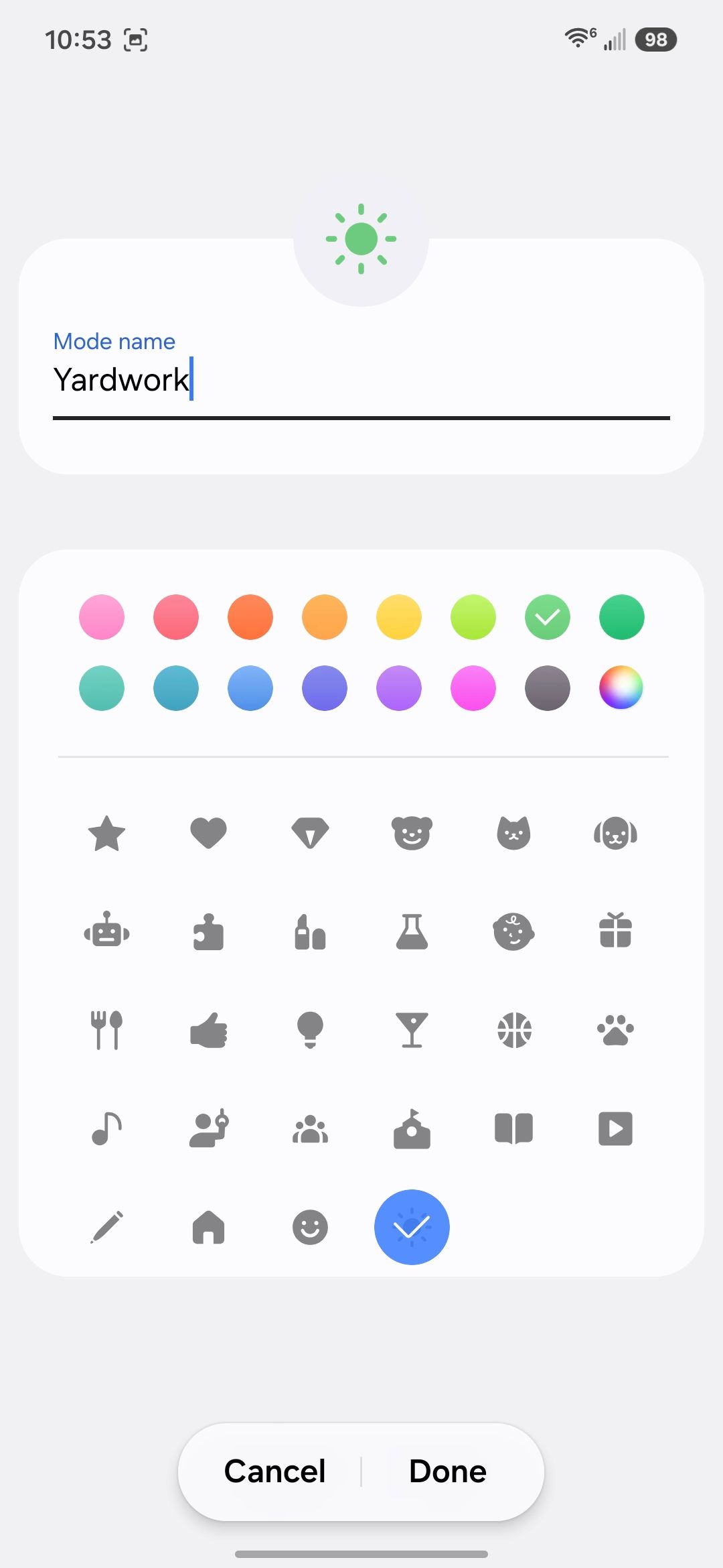 функция Samsung Modes — иллюстрация 10 к материалу