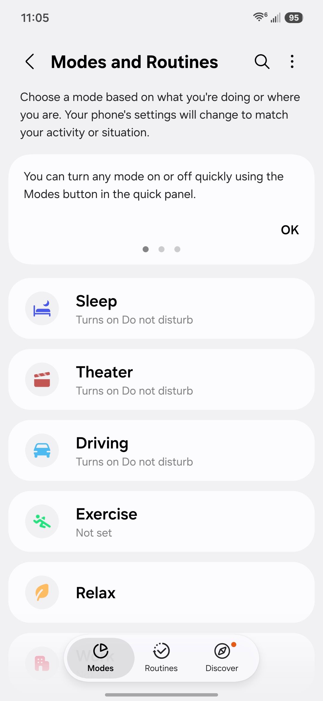 функция Samsung Modes — иллюстрация 2 к материалу