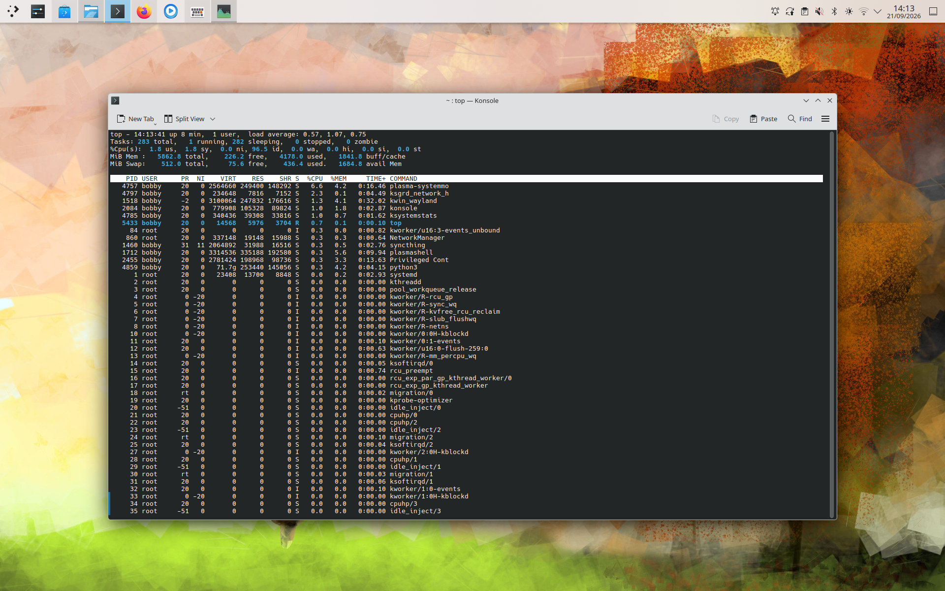 использование swap файлов в Linux — иллюстрация 4 к материалу