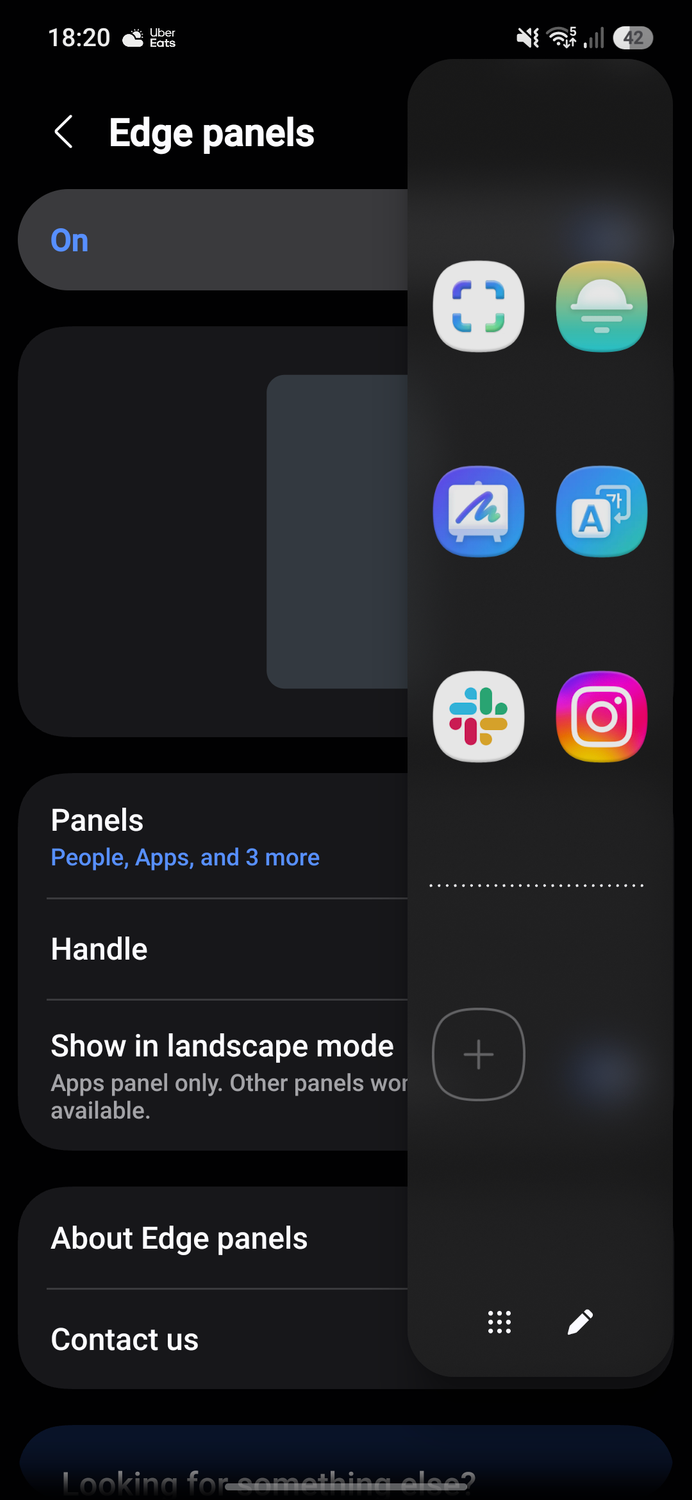 функция Edge Panels — иллюстрация 2 к материалу функция Edge Panels — иллюстрация 2 к материалу