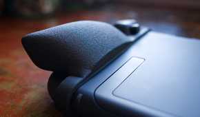 3D printed Nintendo Switch 2 grip fuzzy skin.