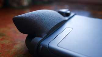 3D printed Nintendo Switch 2 grip fuzzy skin.
