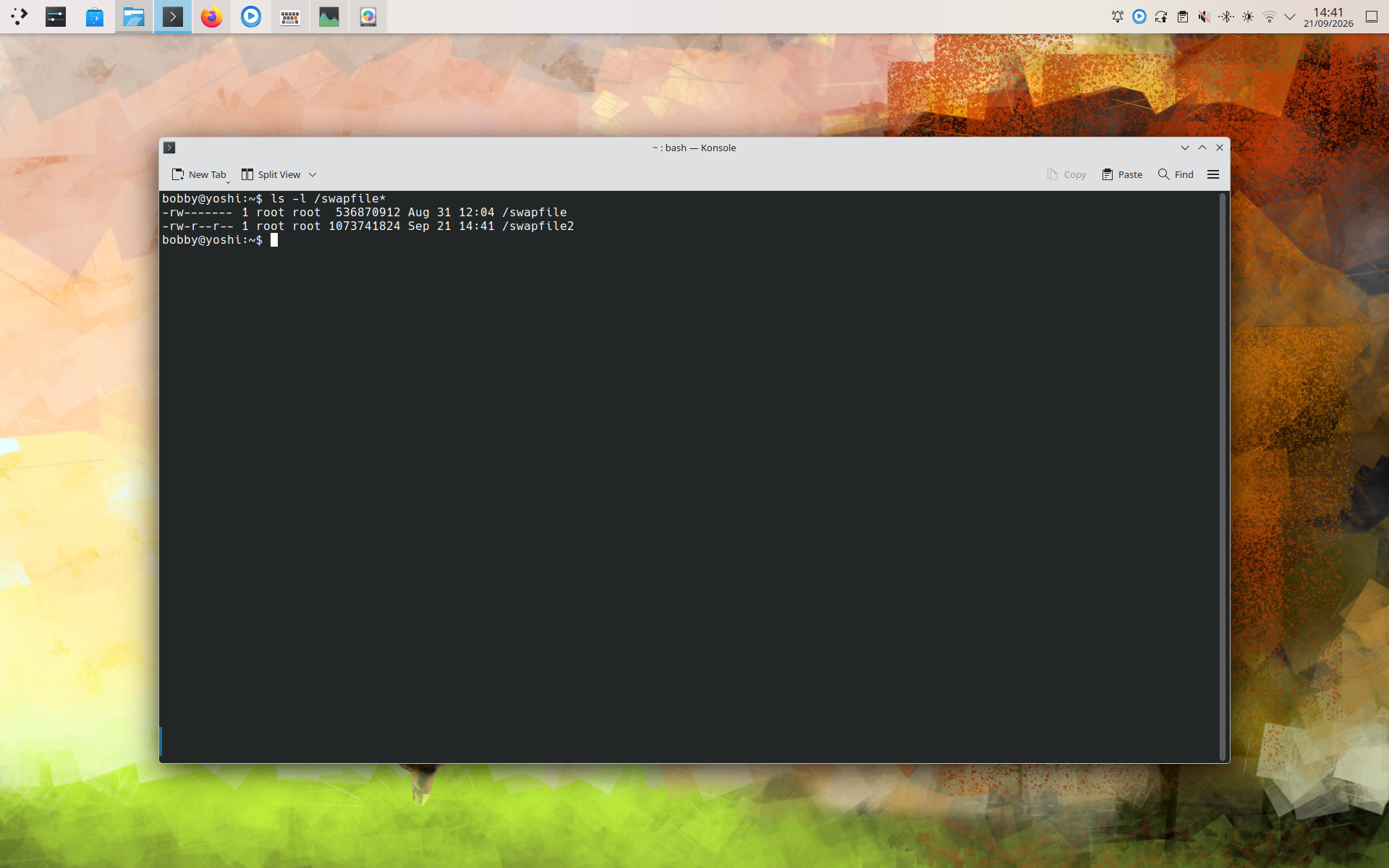 использование swap файлов в Linux — иллюстрация 5 к материалу