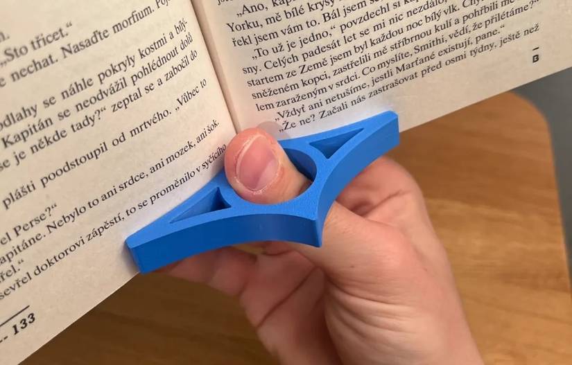 Book page holder by fifindr.