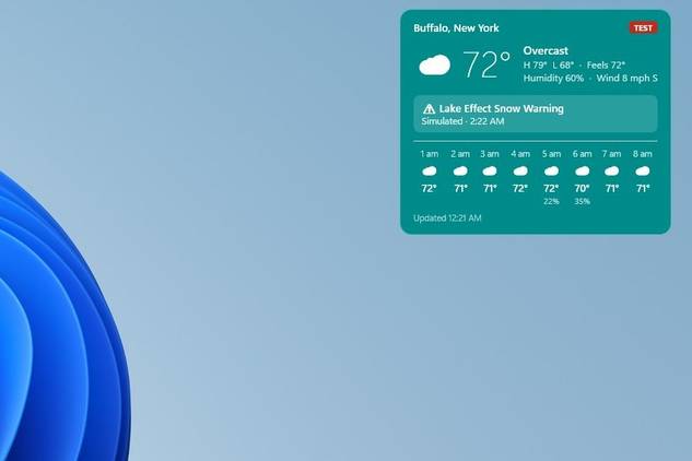 погодный виджет для Windows 11 — иллюстрация 7 к материалу погодный виджет для Windows 11 — иллюстрация 7 к материалу