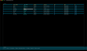 An alternative theme, in shades of blue, green, and grey.