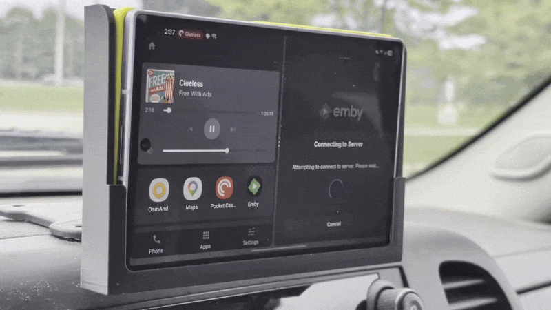 DIY car screen apps-anim