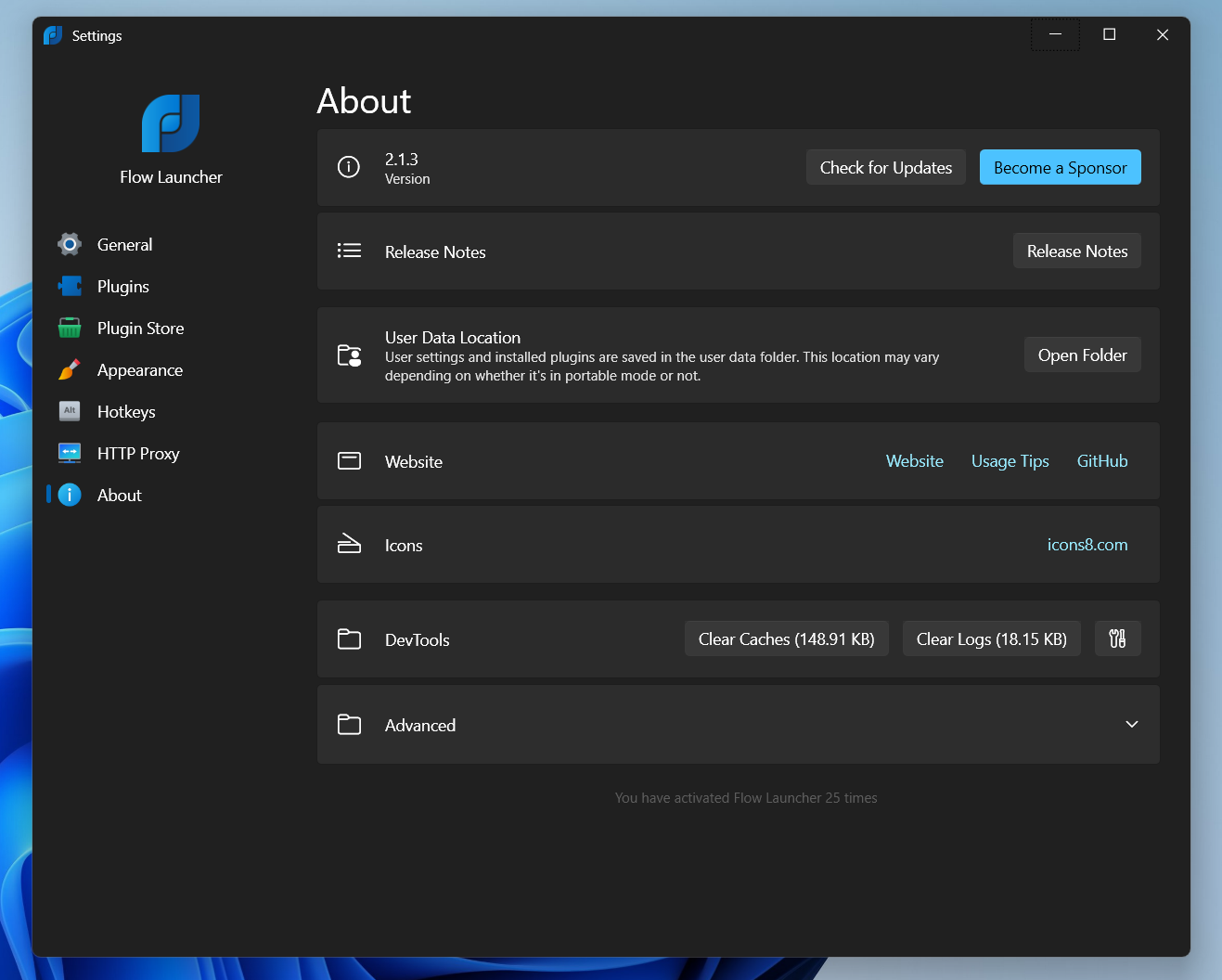 Open-source лаунчер Flow Launcher как альтернатива меню «Пуск» — иллюстрация 7 к материалу