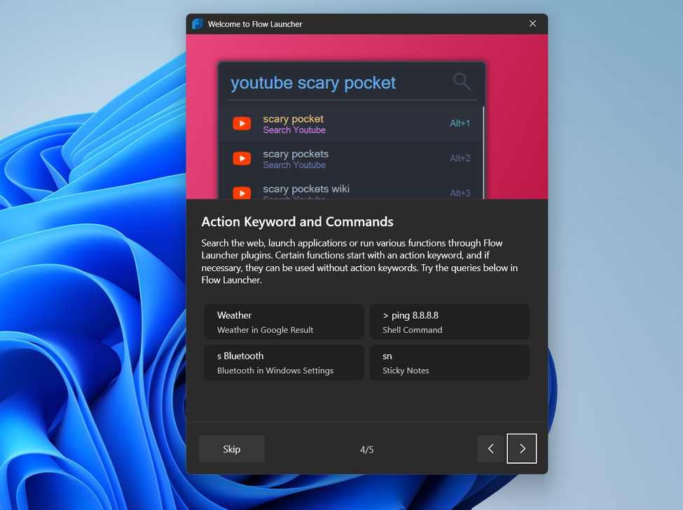 Open-source лаунчер Flow Launcher как альтернатива меню «Пуск» — иллюстрация 5 к материалу Open-source лаунчер Flow Launcher как альтернатива меню «Пуск» — иллюстрация 5 к материалу