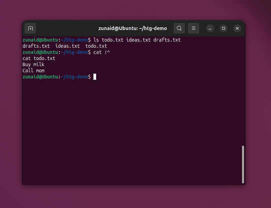 трюка в терминале Linux — иллюстрация 2 к материалу трюка в терминале Linux — иллюстрация 2 к материалу