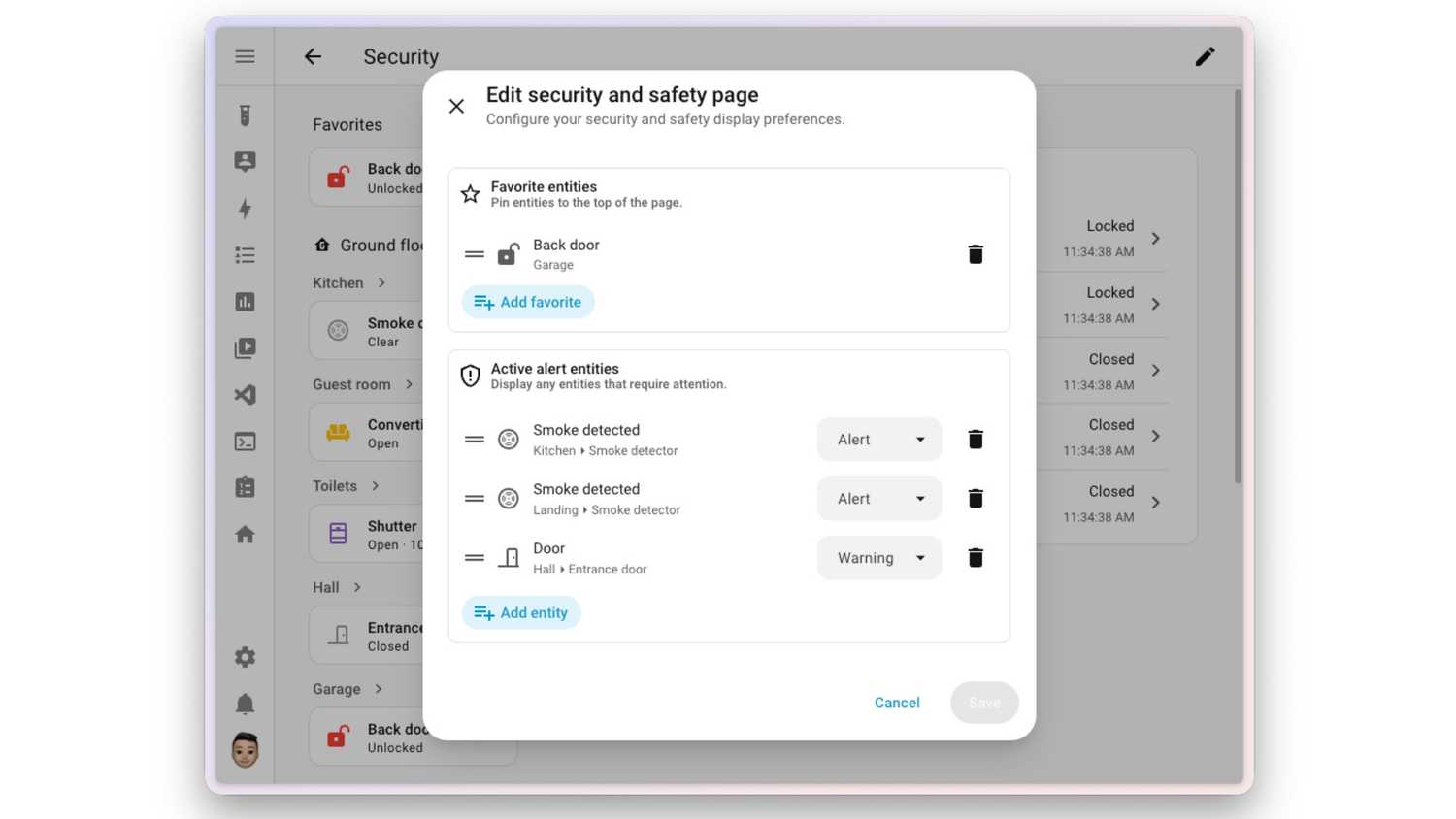 Обновление Home Assistant 2026.9 упрощает управление умным домом Панель мониторинга Home Assistant с новыми разделами безопасности