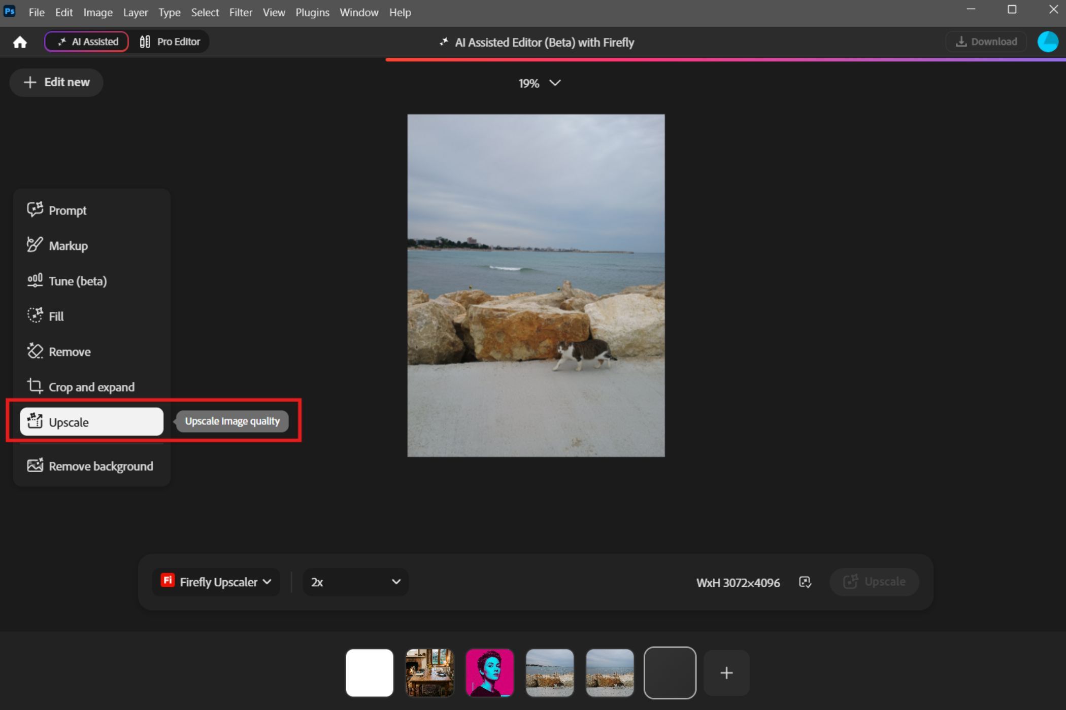 новый AI-редактор в Photoshop — иллюстрация 10 к материалу