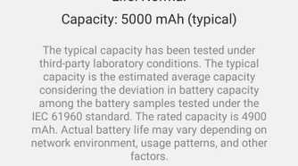 Samsung Members Battery status as Normal.