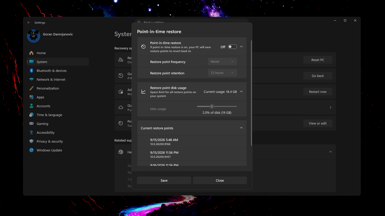 Скрытая функция Windows 11 занимает десятки гигабайт на SSD — иллюстрация 5 к материалу Скрытая функция Windows 11 занимает десятки гигабайт на SSD — иллюстрация 5 к материалу